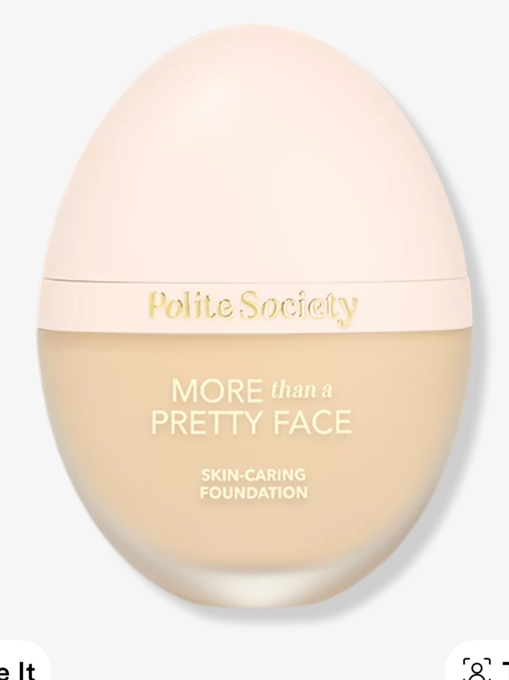 Polite Society Fair Neutral More Than A Pretty Face Foundation